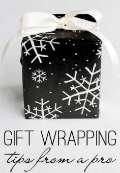 
                    
                        How to wrap a gift - tips from a pro
                    
                