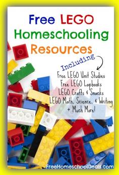 
                    
                        Hundreds of FREE LEGO Homeschooling Resources
                    
                