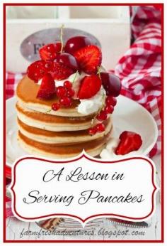 
                    
                        Farm Fresh Adventures: A Lesson in Serving Pancakes  "You never know where you will learn a life lesson. Sometimes it comes through the simple act of making pancakes for breakfast."
                    
                