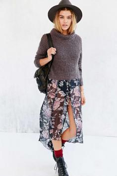 
                    
                        Kimchi Blue Fuzzy DuJour Sweater - Urban Outfitters
                    
                