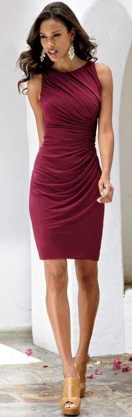 
                    
                        Side-Ruched Sheath Dress - my inspirational dress to help me lose weight - determination is all it takes!
                    
                