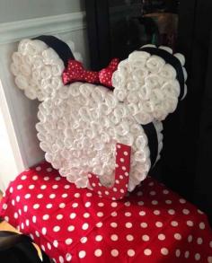 
                    
                        Minnie Mouse. | 31 Diaper Cake Ideas That Are Borderline Genius
                    
                
