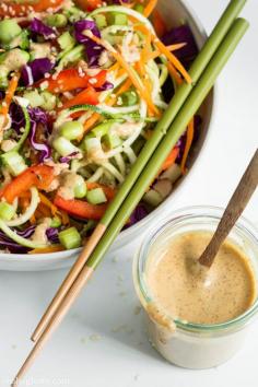 
                    
                        Craving pad thai? This rainbow version is #raw and radical! (and making us totally ravenous...)
                    
                