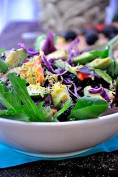
                    
                        Detox Green Goddess Salad #glutenfree
                    
                