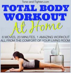 
                    
                        Total Body Workout you can do AT HOME! Tone-and-Tighten.com
                    
                