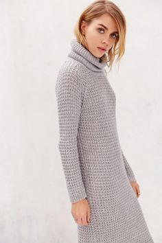 
                    
                        BDG Cowl-Neck Sweater Midi Dress - Urban Outfitters
                    
                