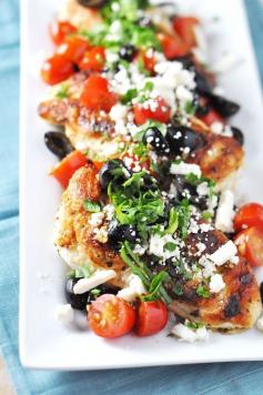 
                    
                        Greek Chicken with Garlic and Feta
                    
                