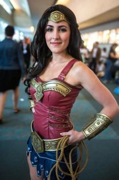 
                    
                        Wonder Woman cosplay at Comic-Con 2013
                    
                