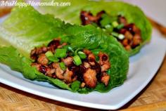 
                    
                        Asian Style Lettuce Wraps {Copycat PF Chang's}
                    
                