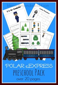 
                    
                        FREE Polar Express Preschool Printables! Super cute!
                    
                