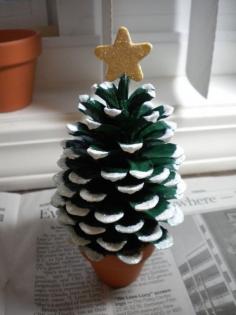 
                    
                        Pine Cone Christmas Tree - 17 Budget-Friendly DIY Christmas Decorations
                    
                