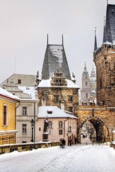 
                    
                        Prague in the winter
                    
                