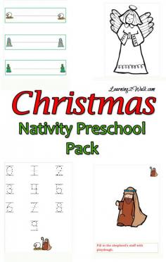 
                    
                        Christmas activities for preschoolers- printable pack
                    
                