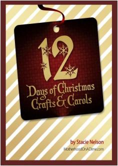 
                    
                        Freebie!! 12 Days of Christmas Crafts and Carols eBook has some great Christmas craft ideas for kids -- they can be adapted for a variety of ages!
                    
                