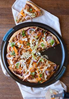 Magical Food Time — (via BBQ Chicken Pizza Recipe)