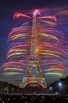 
                    
                        Eve Christmas Lighting In Paris Fireworks
                    
                