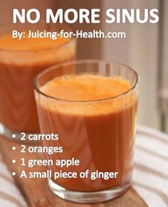 
                    
                        No More Sinus — Juicing For Health
                    
                