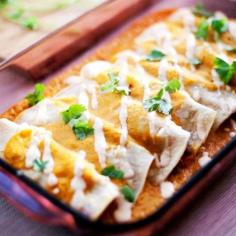 
                    
                        Pumpkin Enchilada Sauce (Vegan + Gluten-free)
                    
                