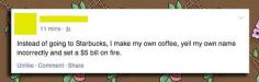 Funny memes  Going to Starbucks