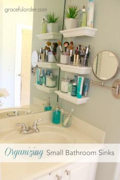 Organizing Small Bathroom Sinks | Graceful Order