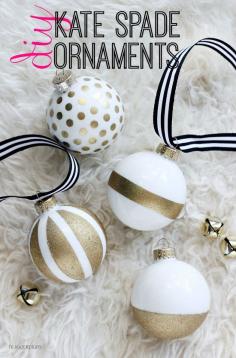 
                    
                        Hi Sugarplum | Kate Spade Inspired DIY Ornaments
                    
                