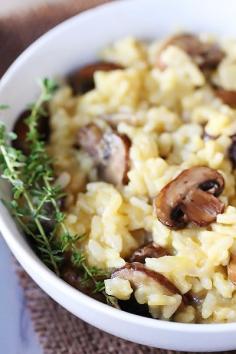 
                    
                        Mushroom Risotto; This is just heavenly!!!!  If you like Risotto this recipe is one to make.
                    
                