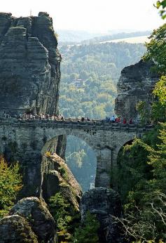 Bastei Bridge, Germany.