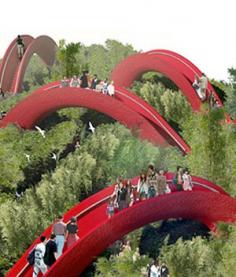 
                    
                        Garden of 10,000 Bridges by West 8: Created fot the international horticultural expo in Xian, China
                    
                
