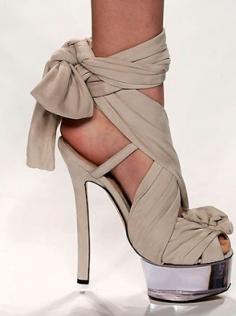 - shoes with wrapped #girl fashion shoes #girl shoes #my shoes| http://newshoestrends378.blogspot.com