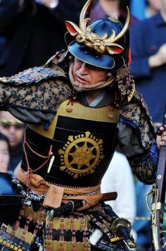 
                    
                        Bushi Medieval warrior, a fantasy played out at festivals across Japan every year as towns pay homage to the dramatic history of the samurai.
                    
                