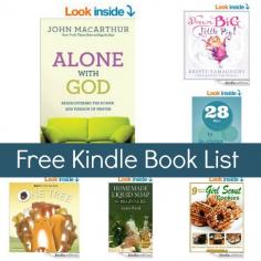 
                    
                        Free Kindle Book List: Alone With God, Dream Big Little Pig, Homemade Liquid Soap, and More
                    
                