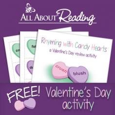 
                    
                        FREE All About Reading: Rhyming with Candy Hearts!!! ‪#‎afflink‬
                    
                