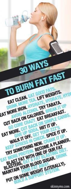 
                    
                        30 Ways to #BurnFat Fast
                    
                