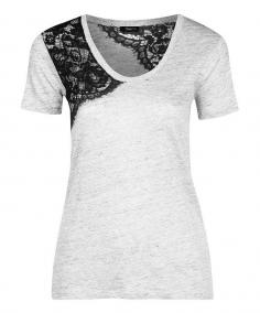 
                    
                        Look at this White & Black Lace Linen-Blend Scoop Neck Tee on #zulily today!
                    
                