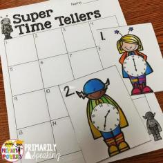 
                    
                        Super Time Tellers!
                    
                
