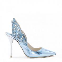 
                    
                        Modern fairytale / Cinderella / karen cox. Baby Blue Sophia Webster | Angel Wing Shoes | Angelo
                    
                