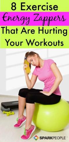
                    
                        8 Exercise Energy Zappers
                    
                