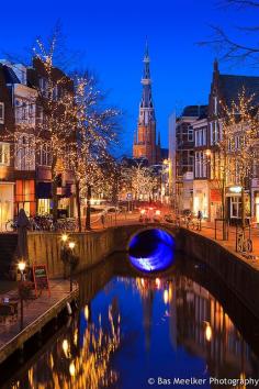 Lights of Ljouwert - Leeuwarden, The Netherlands  #Beautiful #Places #Photography