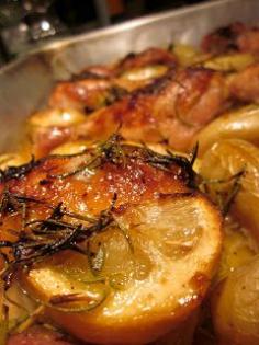 Honey, Lemon, and Rosemary Chicken Bake (with Potatoes)