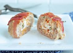 Bacon-Wrapped Jalepeno Popper Meatballs [RECIPE]