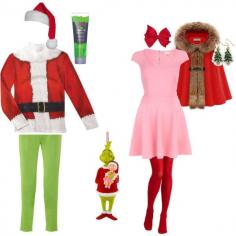 
                    
                        "the grinch and cindy loo hoo" for tacky xmas! can't wait!
                    
                