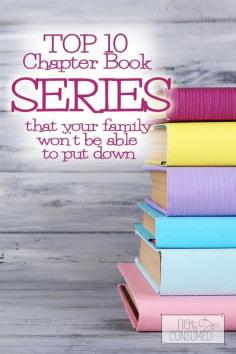 
                    
                        Do you find yourself constantly looking for great chapter books that your family will enjoy? Today there are so many books begin published, but so much of it junk. We've put together a list of our favorite chapter books series. They're wholesome, beautiful, and your family won't be able to put them down!
                    
                