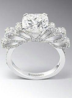 beautiful chanel engagement ring >> My dream ring