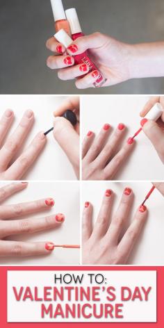 
                    
                        DIY #ValentinesDay manicure.
                    
                
