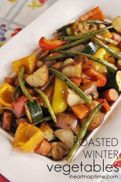 
                    
                        Roasted vegetables -simple and delicious!
                    
                