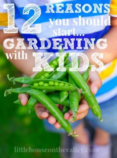
                    
                        12 Reasons To Start Gardening With Kids - Little House on the Valley
                    
                