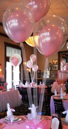 
                    
                        Tulle to balloon, balloon inside balloon. Love.
                    
                