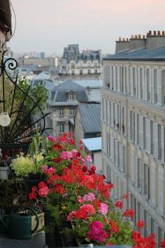 Paris balcony