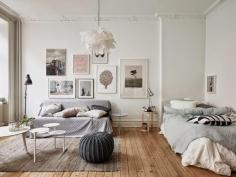 
                    
                        Pretty and Bright Gothenburg Studio in Soft Hues - NordicDesign
                    
                