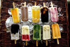 
                    
                        Site has too many ads, but if you can get past them, this is a good set of recipes for yummy Popsicles: 10 Ultimate Summer Popsicle Recipes!
                    
                
